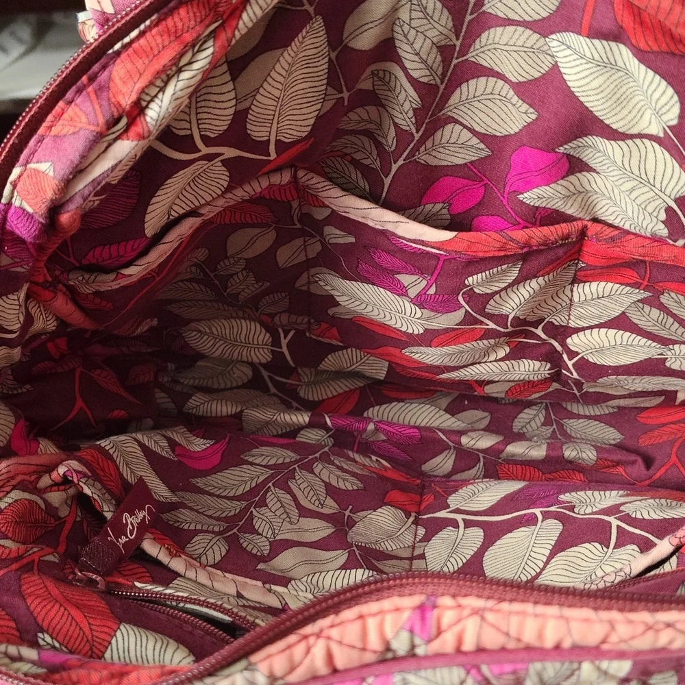 Vera Bradley Bohemian Bloom Floral Bag *Flaw - Picture 8 of 11